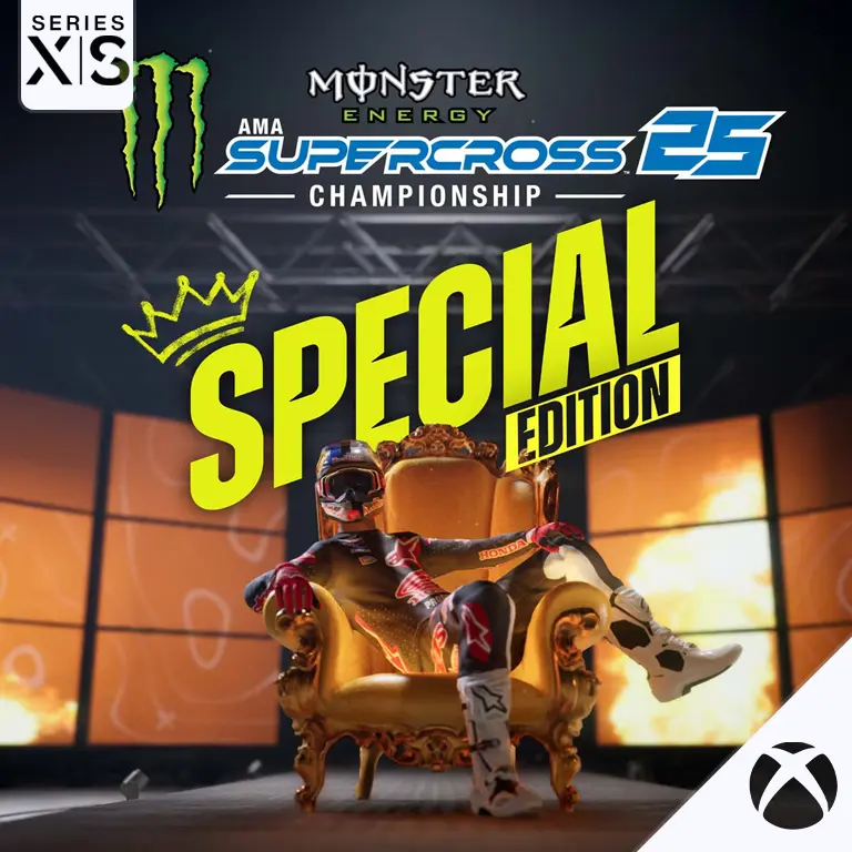 monster energy supercross 25 special edition l series xls l compartida