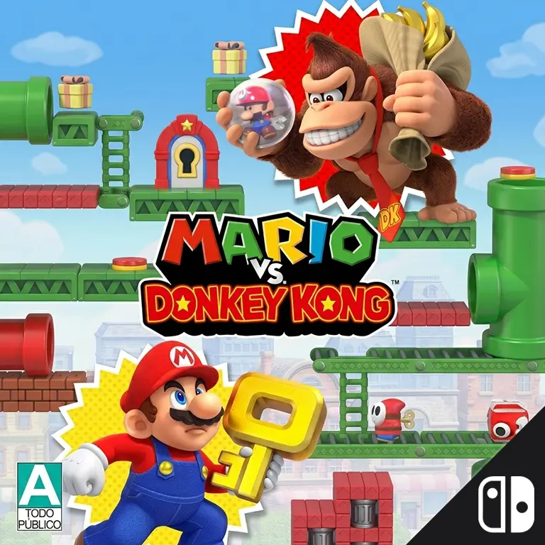 mario vs. donkey kong | código japón