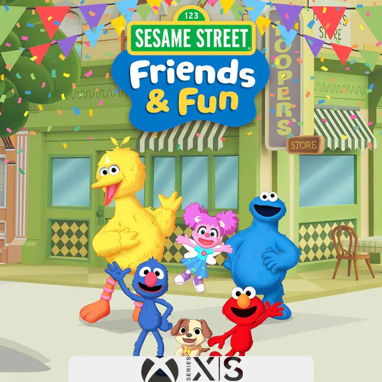 sesame street alegría y amigos
